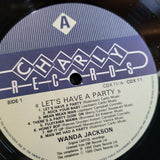 WANDA JACKSON LETS HAVE A PARTY AUTOGRAPHED IMPORT ROCKABILLY