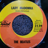 BEATLES LADY MADONNA PICTURE SLEEVE THE INNER LIGHT CAPITOL 2138