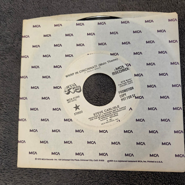 STEVE CARLISLE WKRP IN CINCINNATI MAIN THEME WHITE LABEL PROMO