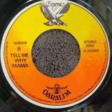 OARALIM JUICY JUICY TELL ME WHY MAMA BELGIUM IMPORT PS PICTURE SLEEVE