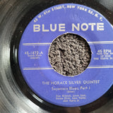 HORACE SILVER QUINTET SAYANORA BLUES 7" BLUE NOTE 45-1872