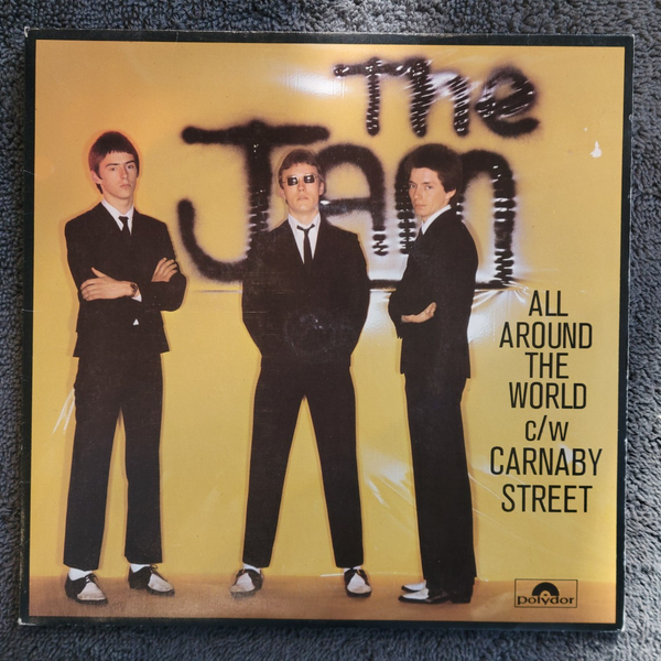 JAM ALL AROUND THE WORLD CARNABY STREET IMPORT PICTURE SLEEVE PAUL WELLER