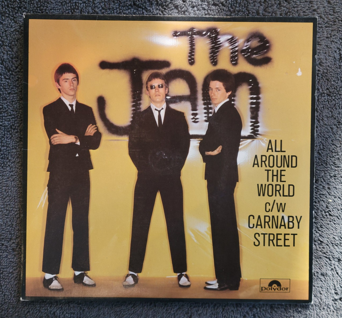 JAM ALL AROUND THE WORLD CARNABY STREET IMPORT PICTURE SLEEVE PAUL WELLER