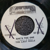 LAST NIKLE SHE'S THE ONE WHITE LABEL PROMO MAINSTREAM 706 WLP