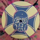 MAUS HAMMERED IMPORT RED SPLATTER