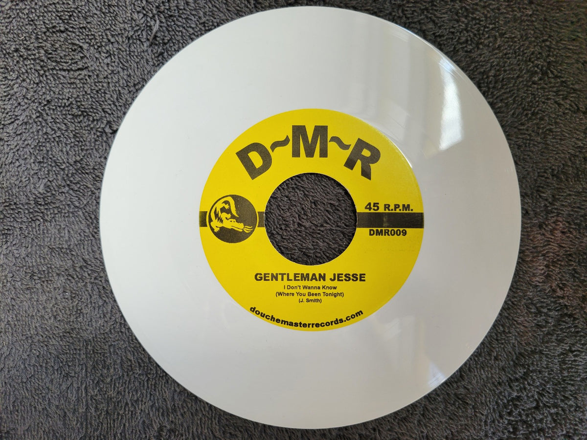 GENTLEMEN JESSE I DONT WANNA KNOW GOING OUT OF MY MIND WHITE VINYL