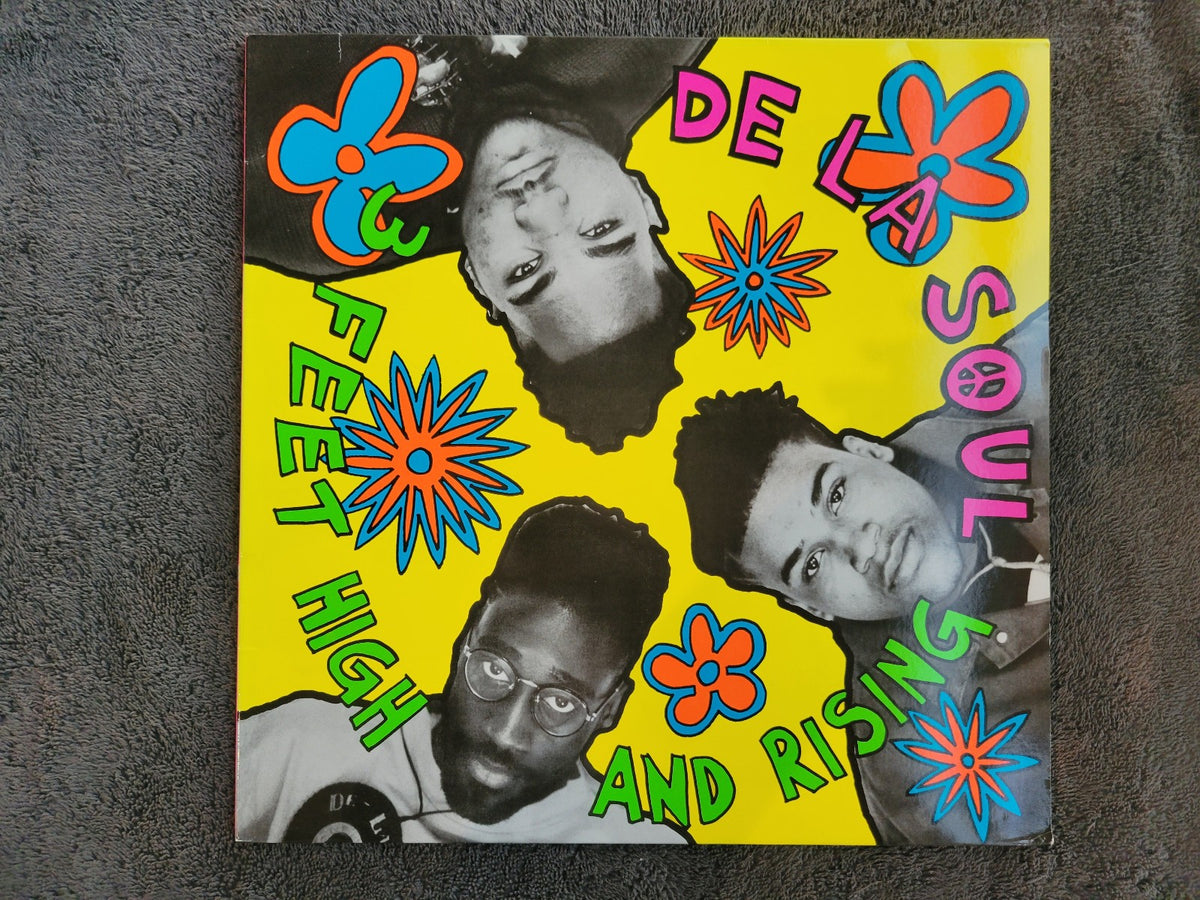 DE LA SOUL 3 FEET HIGH AND RISING PINK YELLOW VINYL