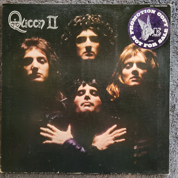 QUEEN II WLP TWO 2 WHITE LABEL PROMO GATEFOLD LYRIC SLEEVE