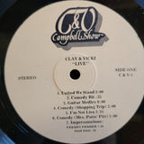 CLAY & VICKI C&O CAMPBELL SHOW LIVE AUTOGRAPHED PRIVATE LABEL