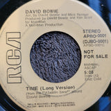 DAVID BOWIE TIME 2 VERSIONS PROMO SHORT/LONG