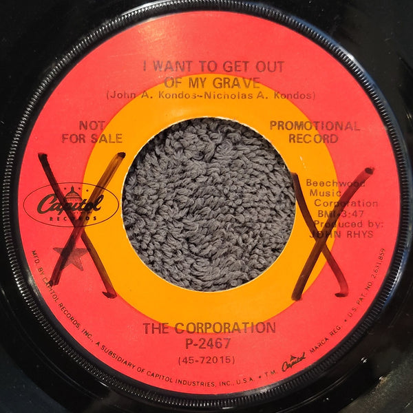 CORPORATION I WANT TO GET OUT OF MY GRAVE HIGHWAY PROMO