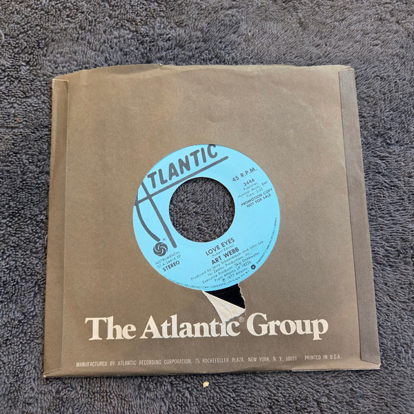 ART WEBB LOVE EYES PROMO YOU CAN'T HIDE LOVE ATLANTIC 3446