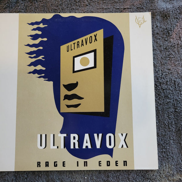 ULTRAVOX RAGE IN EDEN GERMAN IMPORT WEST GERMANY MIDGE URE VISAGE