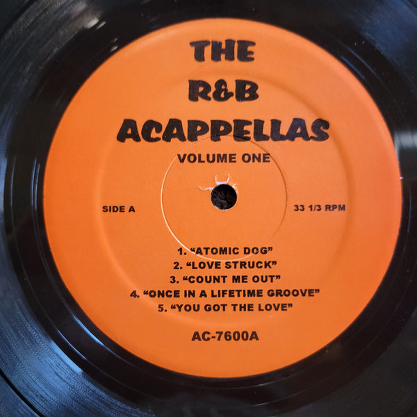 R&B ACAPPELLAS VOLUME ONE