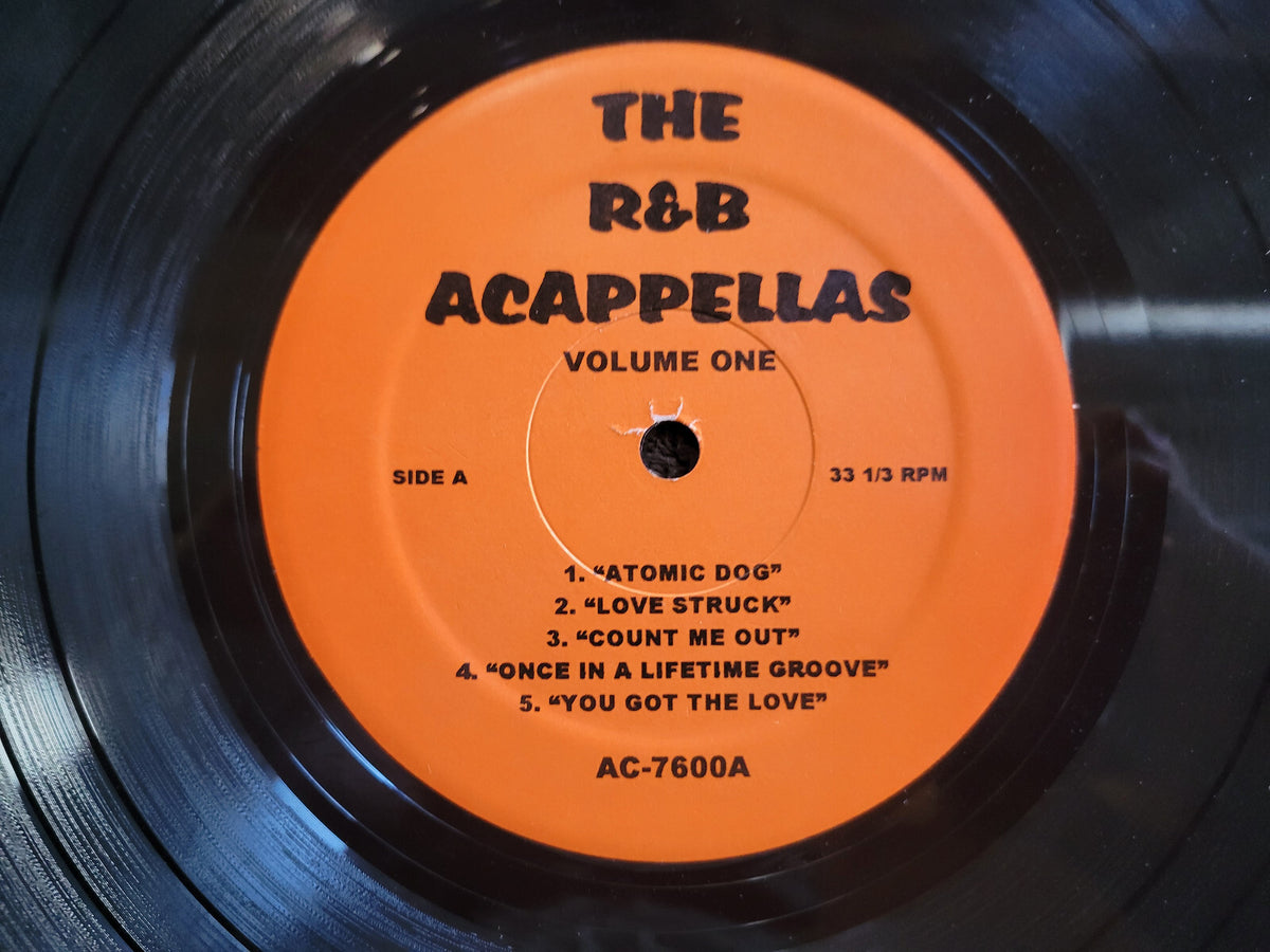 R&B ACAPPELLAS VOLUME ONE