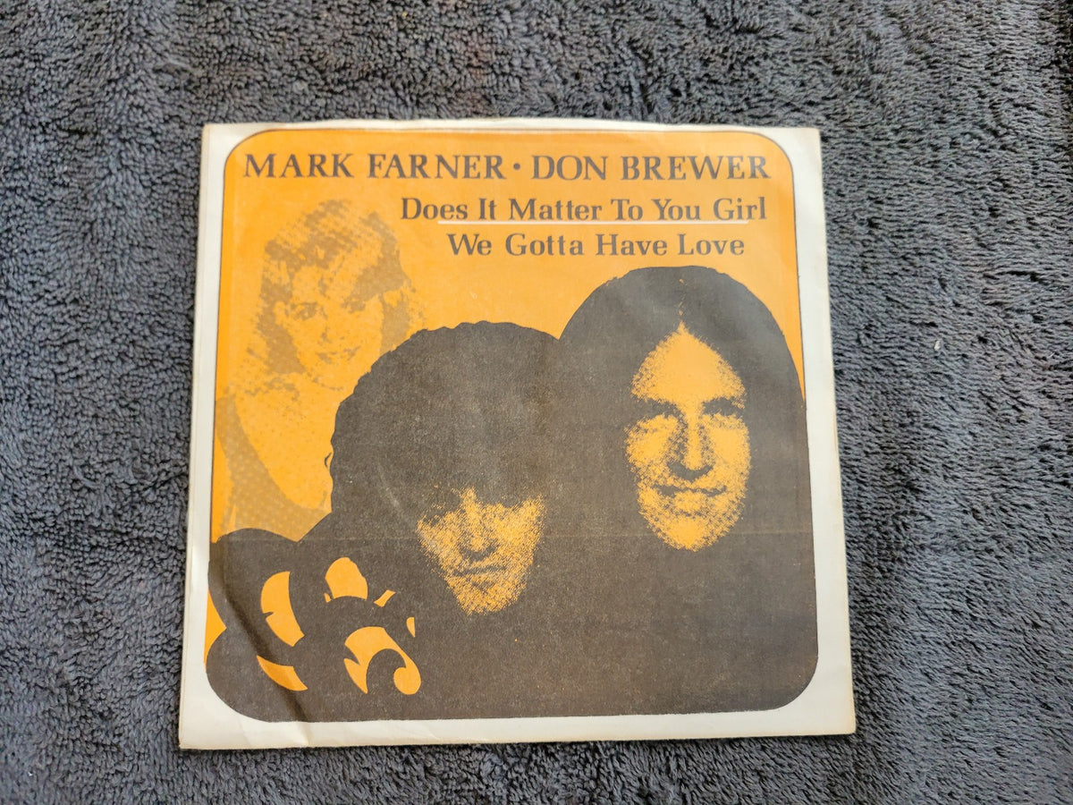 MARK FARNER DOES IT MATTER TO YOU GIRL GRAND FUNK RAILROAD LUCKY ELEVEN 366