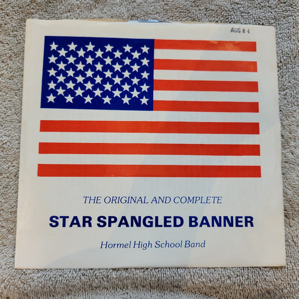 HORMEL HIGH SCHOOL BAND STAR SPANGLED BANNER INSERTS PICTURE SLEEVE BREAK 70484