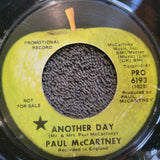 PAUL MCCARTNEY ANOTHER DAY OH WOMAN OH WHY PROMO APPLE PRO 6193 6194