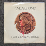 CALIGULA LOVE THEME WE ARE ONE PICTURE SLEEVE PENTOUSE PR 101
