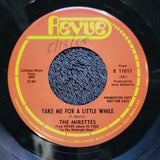 MIRETTES TAKE ME FOR A LITTLE WHILE BOTH SIDES PROMO REVUE R 11017 IKE & TINA