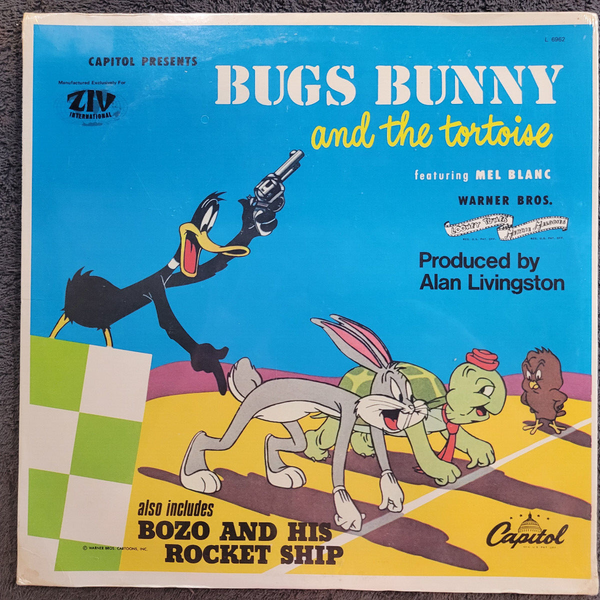 BUGS BUNNY AND THE TORTOISE MEL BLANC LOONEY TUNES  NEW SEALED