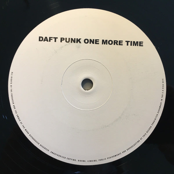 DAFT PUNK ONE MORE TIME UK IMP WLP 12"