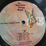 THE INCREDIBLE STRING BAND U W INSERT