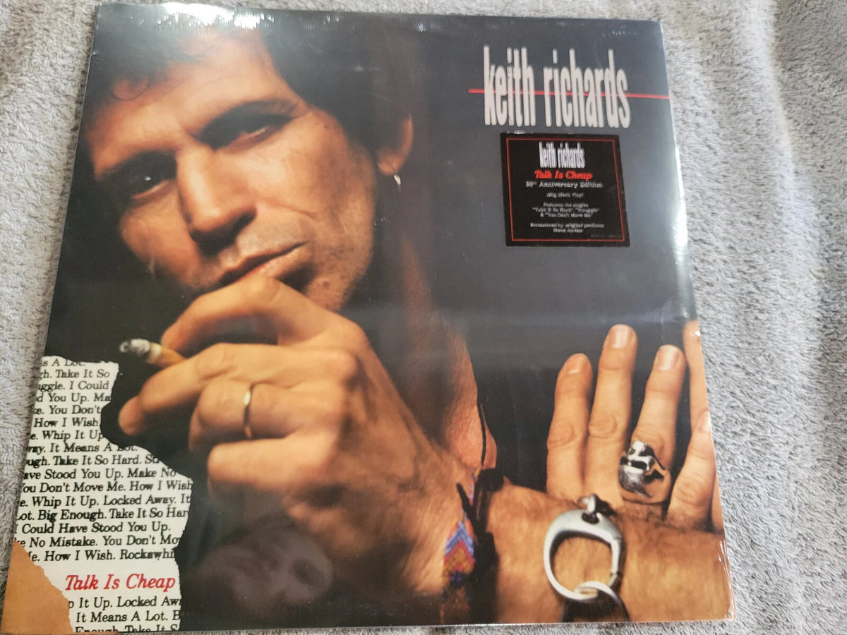 KEITH RICHARDS TALK IS CHEAP