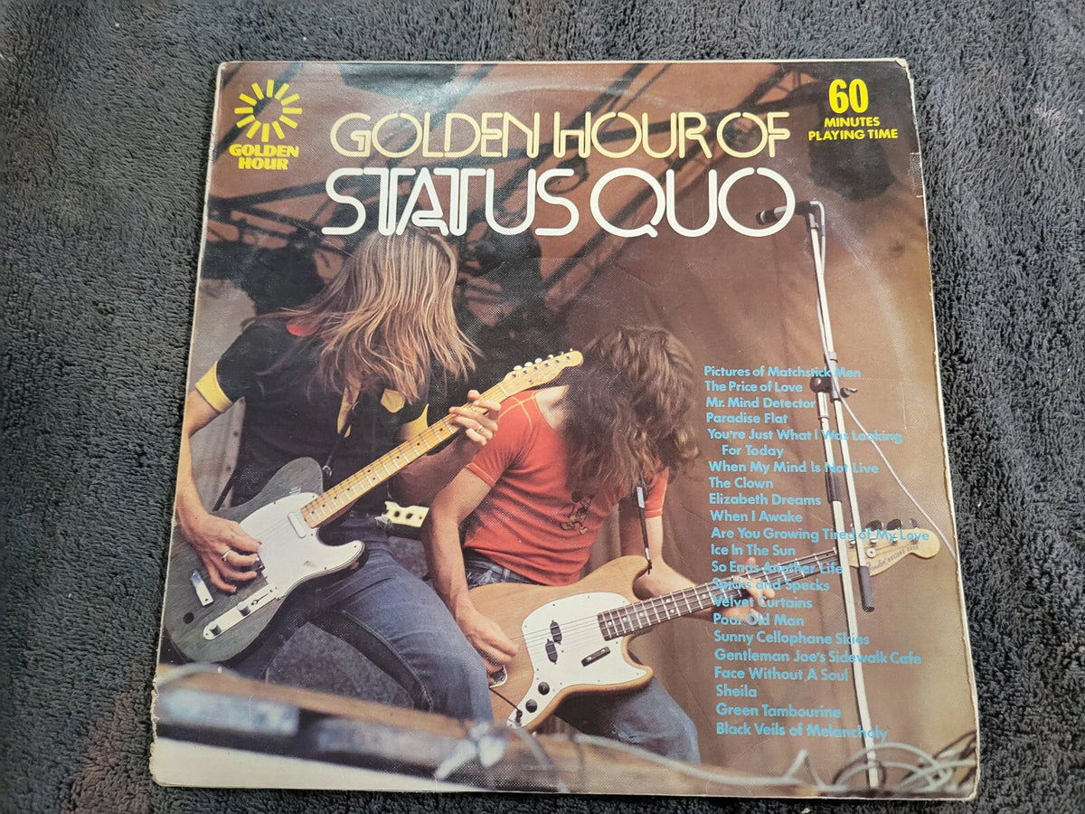 STATUS QUO GOLDEN HOUR OF UK IMP
