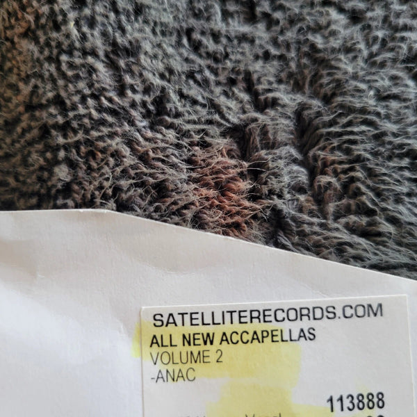 V/A ALL NEW ACCAPELLAS VOL 2 12" WHITE LABEL PROMO