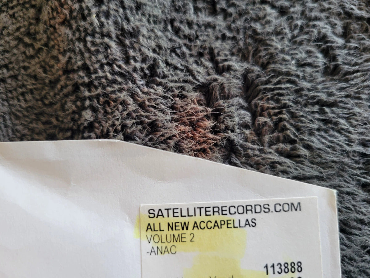 V/A ALL NEW ACCAPELLAS VOL 2 12" WHITE LABEL PROMO