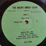 RALPH EMERY SHOW